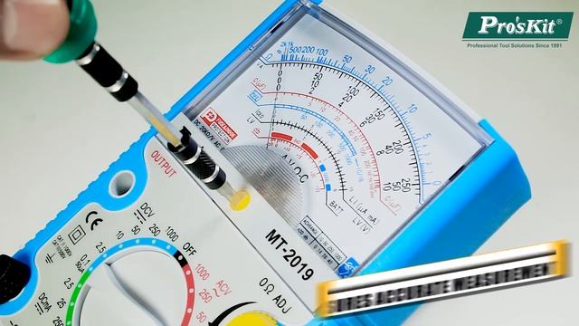 Pro'sKit MT-2019 Protective Multifunction Analog Multimeter смотреть онлайн