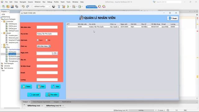 Demo Lynn Shop - Clothing store management system (Java Project) смотреть онлайн