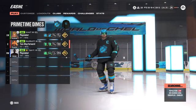 NHL 23 (PS5) - EASHL - Primetime Dimes (35-17-4) - Online Team Play - 6/4/23 смотреть онлайн