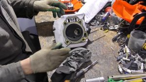 Мотоблок в ремонте. Нет компрессии. Такого случая в моей практике еще не было.