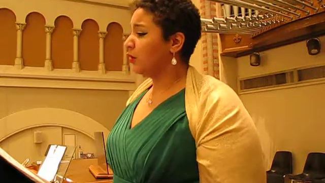 Ave Maria G Verdi Otello Soprano Sasha Massey Organist Tom Niel смотреть онлайн