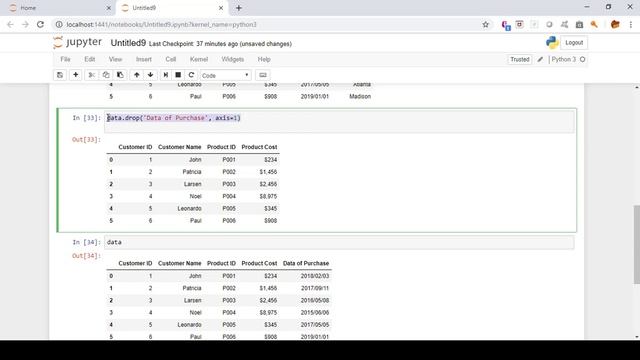 Python Pandas Tutorial - Adding & Dropping columns (Machine Learning) смотреть онлайн