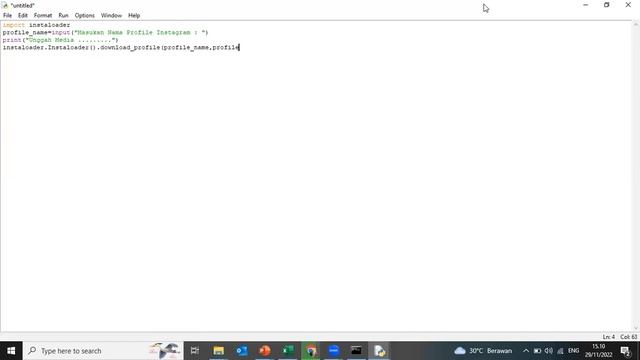 Cara Crawling data dari instagram dengan menggunakan python #bigdata #erlitasulistiati3577 #unmaha смотреть онлайн