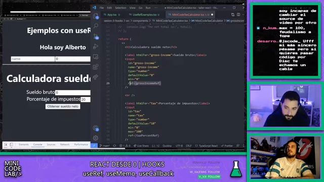REACT DESDE 0 [TALLER - 3] - HOOK USEREF EN PROFUNDIDAD смотреть онлайн