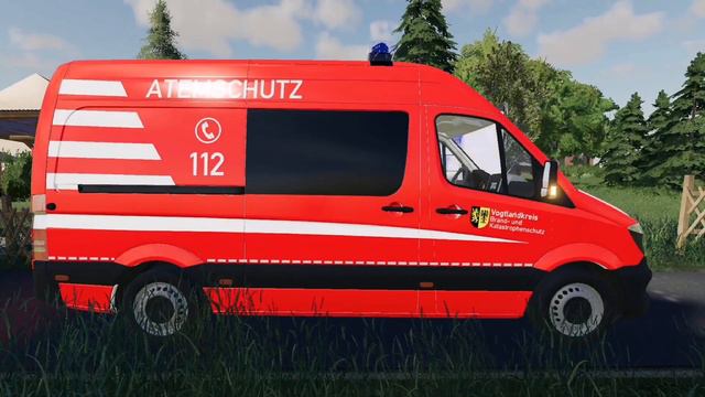 FS19 Mercedes-Benz-Sprinter GW-A ?Feuerwehr? | SachsenModding | смотреть онлайн