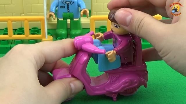 Детский конструктор «Чрезвычайная ситуация». Правила безопасности на дороге. Play set building kit смотреть онлайн