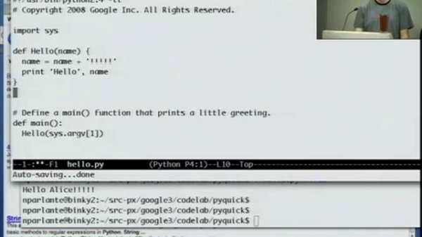Google Python Class Day 1 Part 1