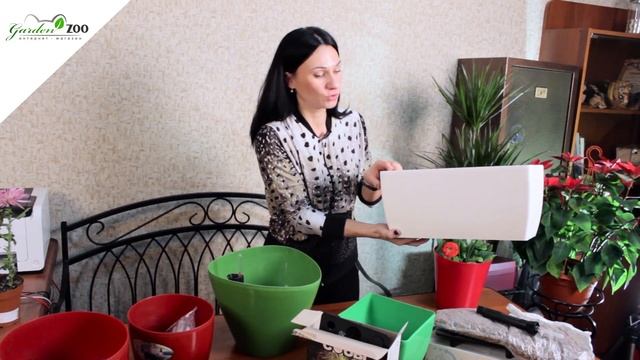 Обзор Кашпо С Авто Поливом ? Горшки от Garden-zoo.ru смотреть онлайн