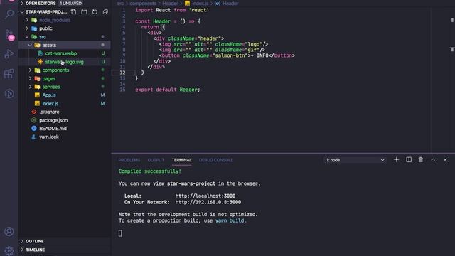 04 - Curso React Completo - Criando o Header [PORTUGUESE] смотреть онлайн