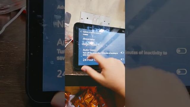 Night Mode on in Echo Show 8#nightmode смотреть онлайн