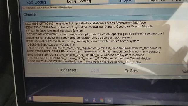 Start/Stop System Disable on Audi A3 8V Using the VCDS - Temperature Method смотреть онлайн