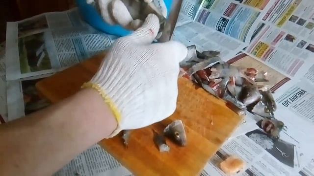 Как Почистить окуня