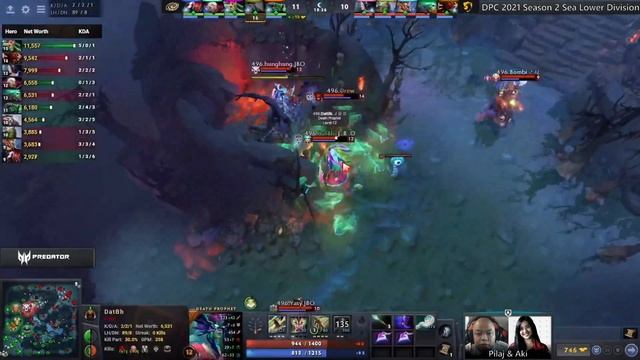 Galaxy Racers vs 496 Gaming Game 1 (BO3) DPC 2021 Season 2 Sea Lower Division смотреть онлайн