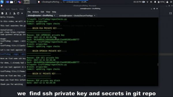 GITHUB RECON TOOL |  TRUFFLEHOG | FINDING SECRETS AND API KEYS