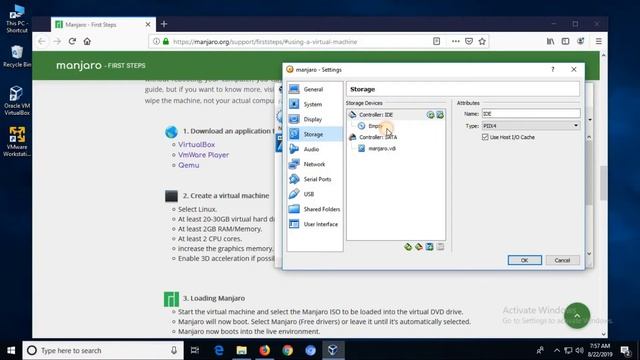 How to Download & Install Manjaro on VirtualBox смотреть онлайн