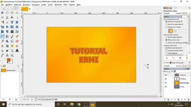 COME CREARE UN LOGO PER I SOCIAL CON GIMP смотреть онлайн