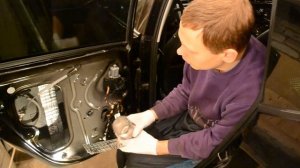 Сравнение шума до, в процессе и после шумоизоляции дверей автомобиля