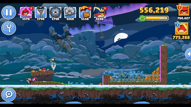 Angry Birds Friends Level 4 Tournament 1364 Highscore POWER-UP walkthrough смотреть онлайн