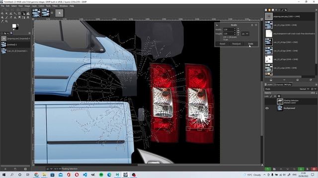 Edit Textures of the 3D Model with GIMP/Photoshop and Maya UV Editor смотреть онлайн