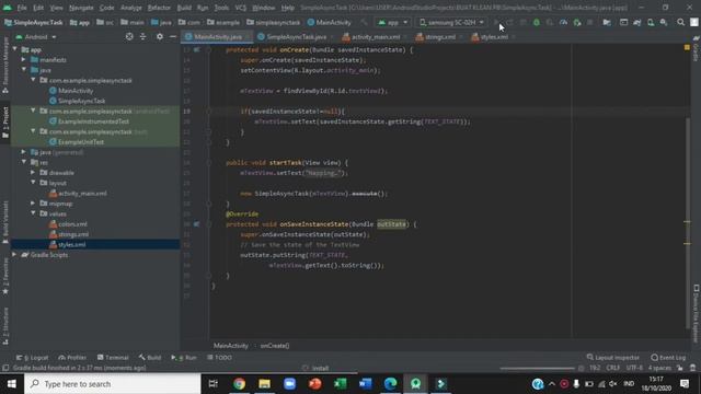 ASYNCTASK AND ASYNCTASKLOADER | Android Studio смотреть онлайн