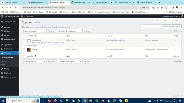Comment permettre à d'autres utilisateurs d'alimenter mon site web en contenu ? (WP028) смотреть онлайн