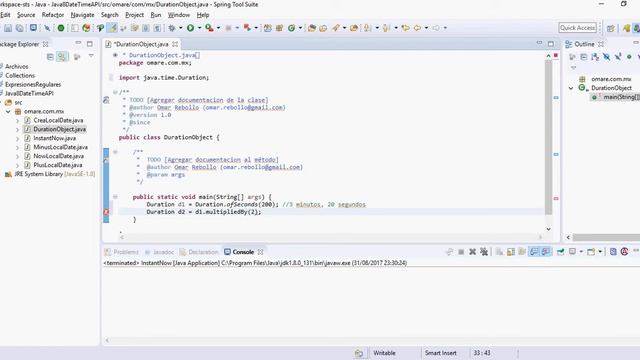 Programacion Java - Duration Object смотреть онлайн