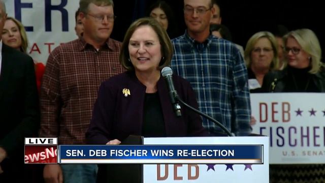 Deb Fischer gives victory speech смотреть онлайн