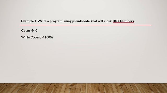 Computer Science 2210 Paper 2 Pseudocode Part 7 Iteration While Loop смотреть онлайн
