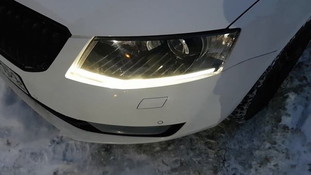 Skoda Octavia A7 автозапуск со штатного ключа смотреть онлайн