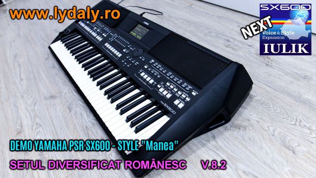 DEMO YAMAHA PSR SX600 Manea смотреть онлайн