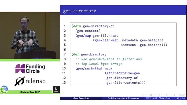 Building test check Generators - Gary Fredericks смотреть онлайн