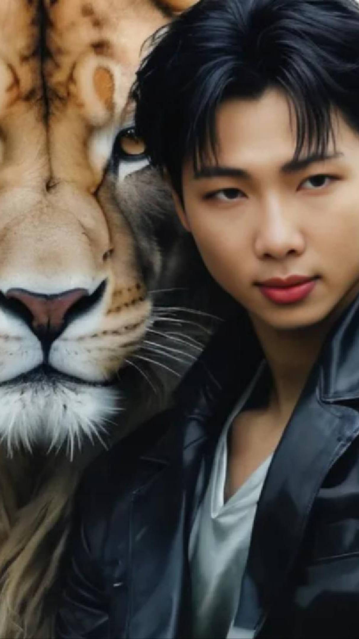 BTS, Kim Namjoon - Cat's: African Lion Short