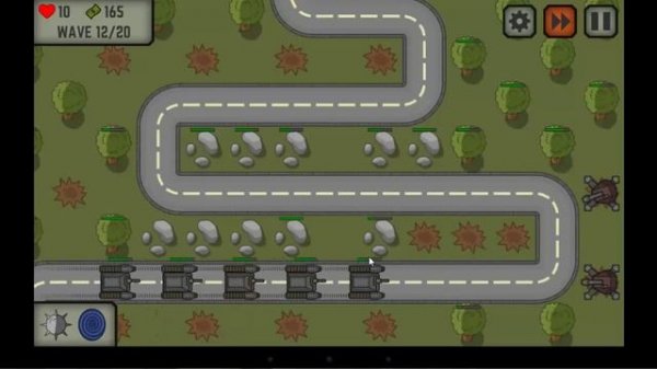 Tactic Defense Level 15 tower defence walkthrough