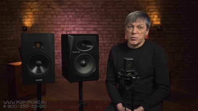 Студийные мониторы Pioneer VM-80 Vs ADAM Audio T8V