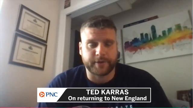 Ted Karras Relishes Familiarity Of Playing With New England Teammates смотреть онлайн