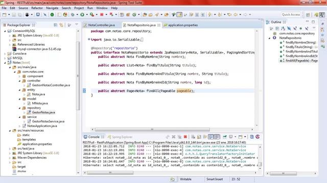 10 Como crear una API RESTFull con Spring y Hibernate Paginacion смотреть онлайн