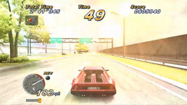 Outrun 2 SPDX (Teknoparot 1.94 Lindbergh on Win 7- shader fix) смотреть онлайн