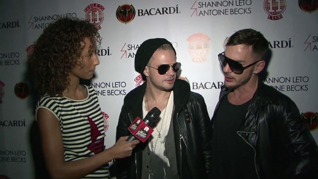 Shannon Leto & Antoine Becks Interview for Bacardi Russia смотреть онлайн