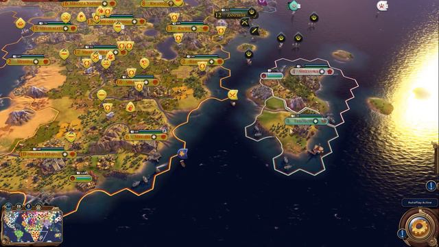 PILLAGING POLAND! | Civilization 6: AI Only Gameplay [Civ 6 Earth Map Mod] - Part 7 смотреть онлайн