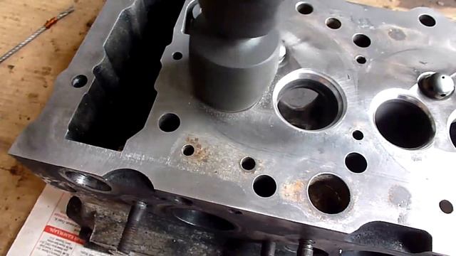 MB Vito/ Разборка ДВС ом601, неисправность обнаружена,  обслуживание ГБЦ. часть 1. 15#