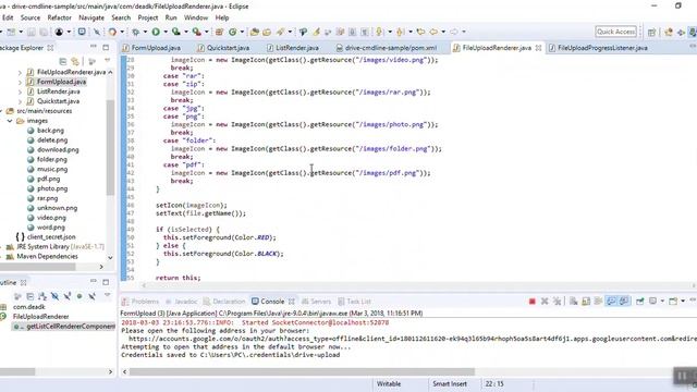 Tạo ứng dụng Java Swing Upload File lên Google Drive sử dụng Drive API смотреть онлайн