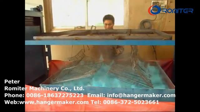 Машина для нанесения порошкового покрытия из полиэтилена с проволочной вешалкой для продажи смотреть онлайн