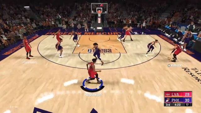 NBA 2K20 WNBA Danielle Robinson смотреть онлайн