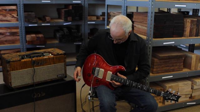 Paul Reed Smith Wood Library Custom 24 Floyd Rose For The Guitar Store