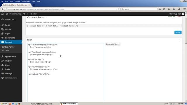 15. How To Add WordPress Plugins and Create a Contact Form смотреть онлайн