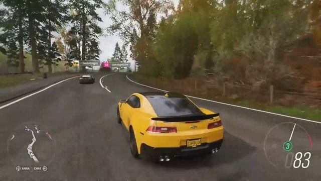 Forza Horizon 4 Transformers Car Gameplay - Bumblebee B127 | Chevrolet Camaro 2015 смотреть онлайн