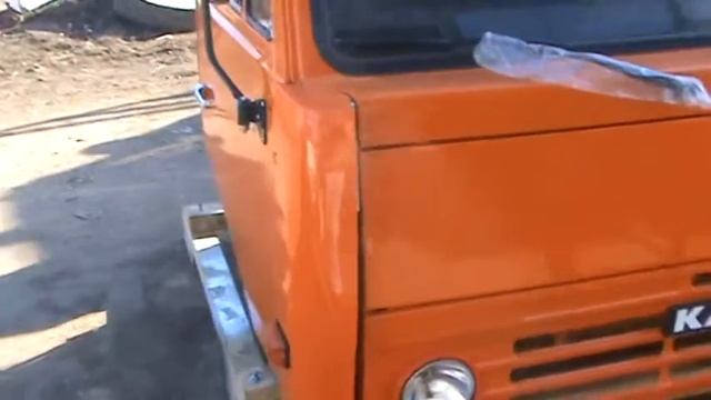 Кабина самосвала 5511 после капитального ремонта.Низкая крыша без спального места . смотреть онлайн