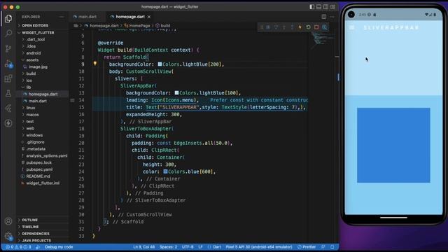 Sliver Appbar | Flutter | Flutter Tutorial 2023 | Flutter UI | Flutter Widget | Widget | Flutter Ap смотреть онлайн