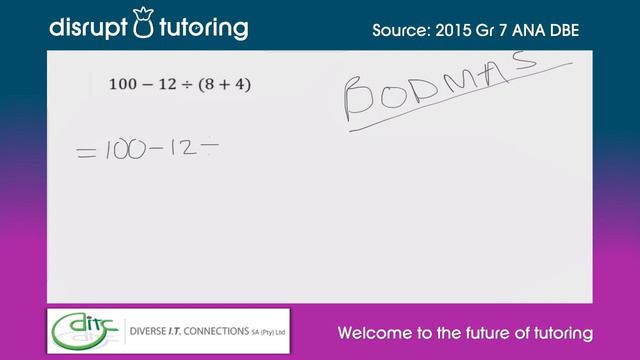 #16 Brackets first, then division, then subtraction смотреть онлайн