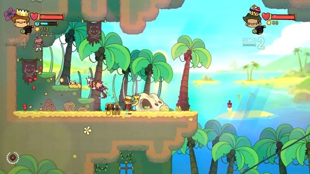 The Adventure Pals Part 6 Pirate Elections? (Nintendo Switch) COOP WALKTHROUGH смотреть онлайн
